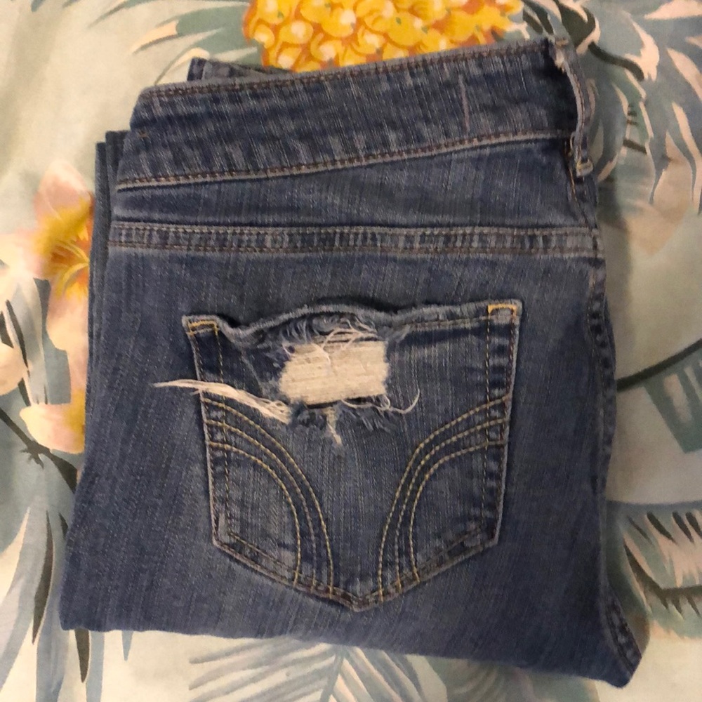 Hollister Distressed Skinny Jeans 5S